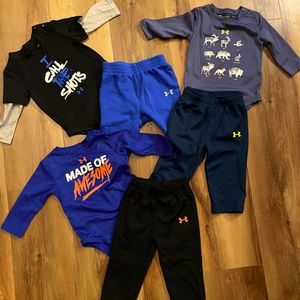 Like New! Boys 6-9 month Under Armour Bundle!